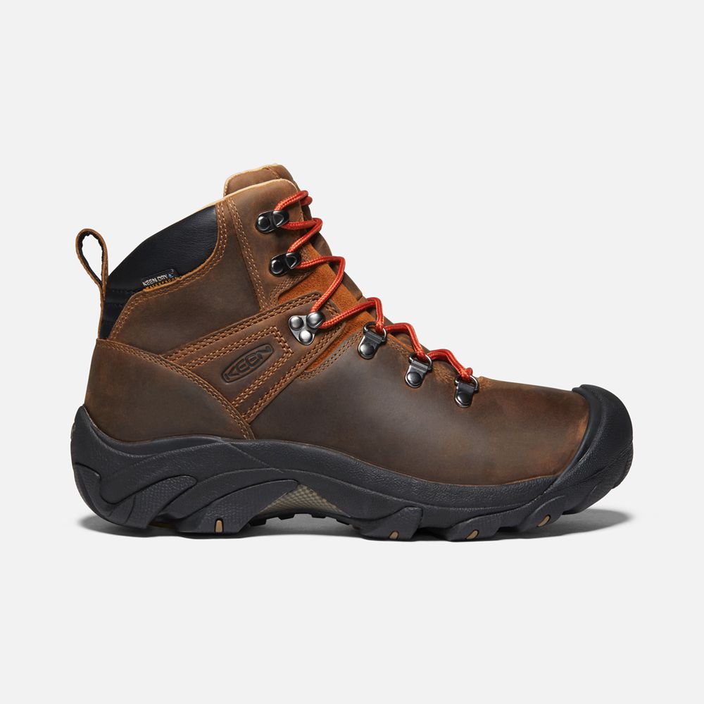 Keen Laarzen Heren Bruin/Zwart - Pyrenees - 49513-HQLU